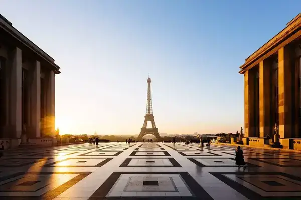 Paris By Golf Cart Hero Background